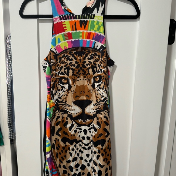 Mara Hoffman leopard dress.  NWOT - Picture 3 of 6